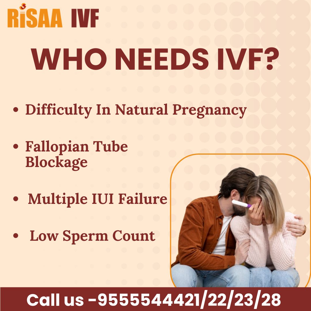 Who needs IVF? For couples struggling with infertility, IVF can be a beacon of hope. Whether due to blocked fallopian tubes, male infertility factors,or unexplained fertility issues, our dedicated team at Risaa IVF is here to guide you on your journey towards parenthood.
