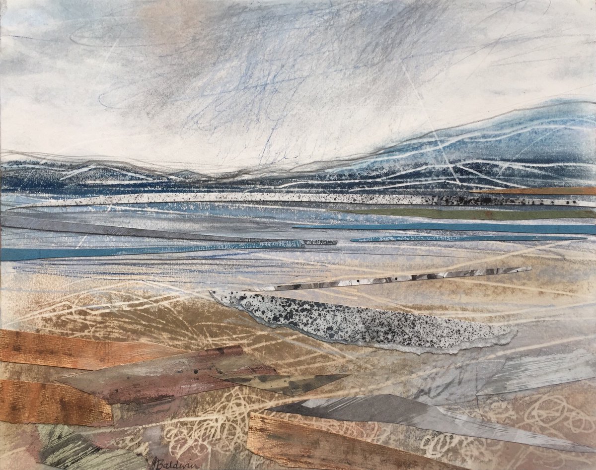 Another new mixed media #collage ‘Shoreline, Isle of Skye II’, created for my upcoming joint show with Eleanor Cunningham at #BirchTreeGallery, #Edinburgh 18 May-14 June.

#Scotland & #Yorkshire inspired.  I’ll be talking about the work, 10am 18th May 

birchtreegallery.co.uk