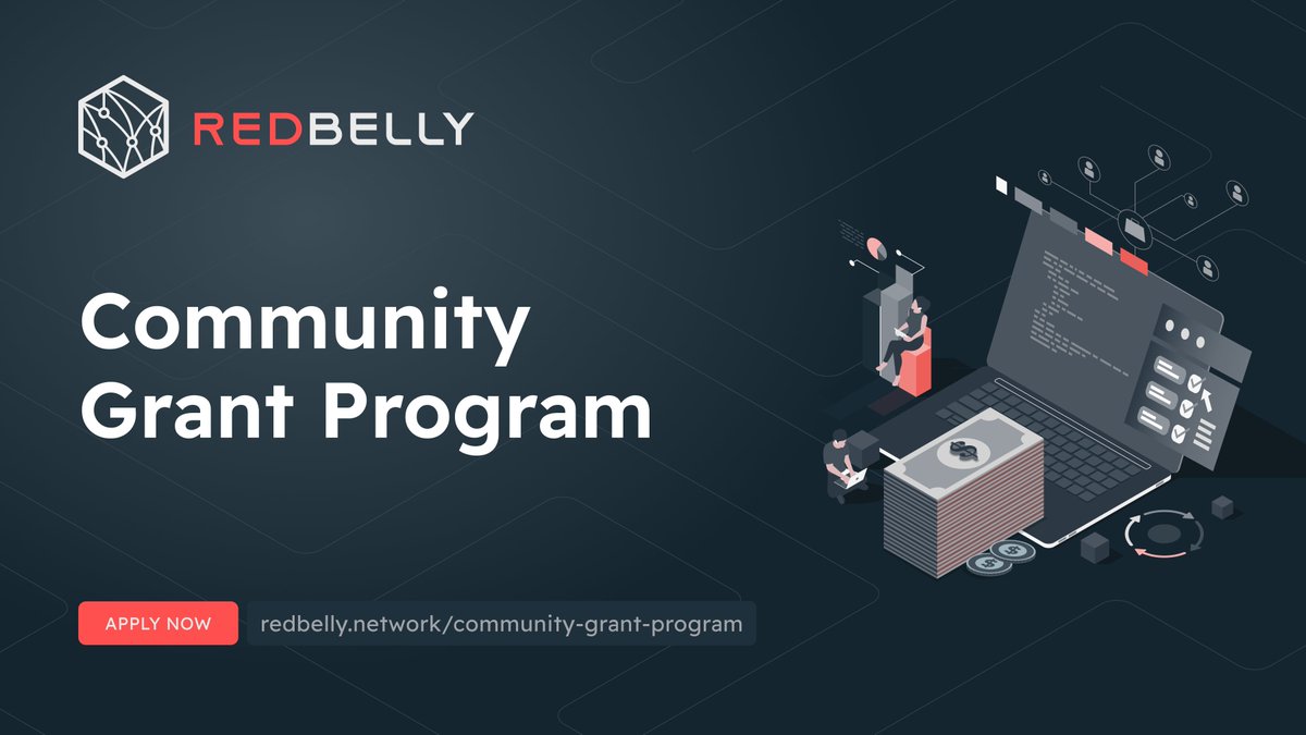 Reminder that @RedbellyNetwork Community Grants Program is open for submissions. If you're passionate about blockchain and have creative concepts for real-world asset tokenisation, we encourage you to apply now. redbelly.network/community-gran… #rwa #Blockchain #Web3 #Defi