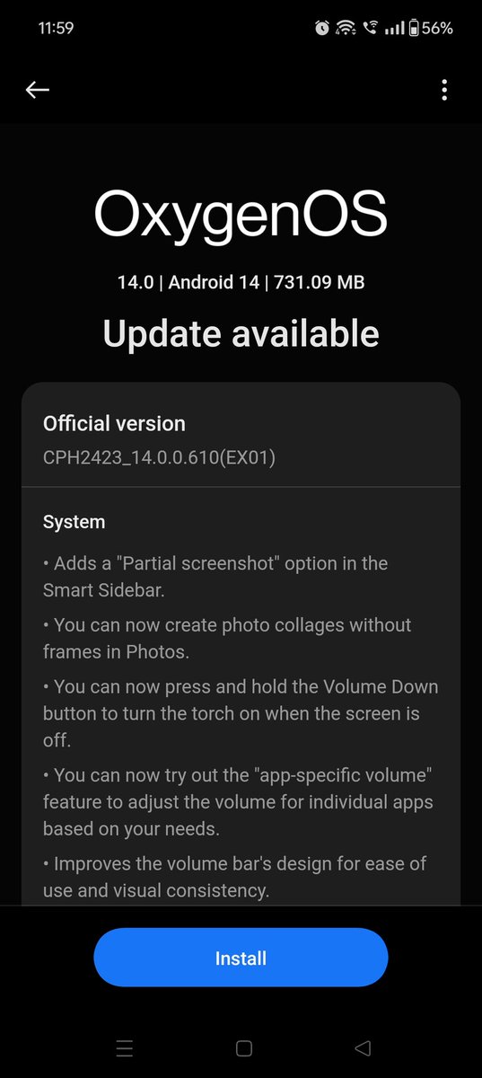 Should I update? 😳 OnePlus 10r 
I am afraid of the green line🥲