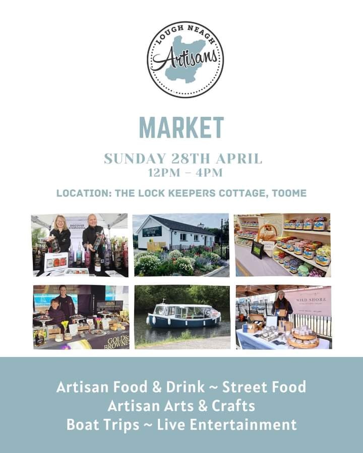 This Sunday I return to one of the most popular artisan markets around the shores of Lough Neagh, Just 30 minutes from #Belfast and 15 minutes from Antrim via the M2
#artisanmarket #artisanmade #ArtisanCrafts #artisanbread #LoughNeagh #Toome #Randalstown #Antrim #Cookstown