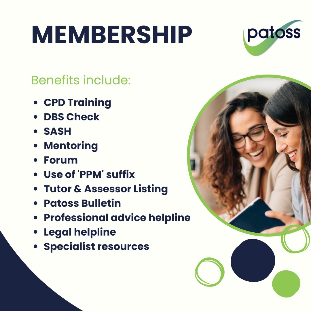 Join Patoss as a member! As the largest Professional Association for Teachers of SpLD we raise awareness of SpLDs, support & promote quality learning and development within the sector, & provide an array of supporting services to our members. shorturl.at/hnFT7