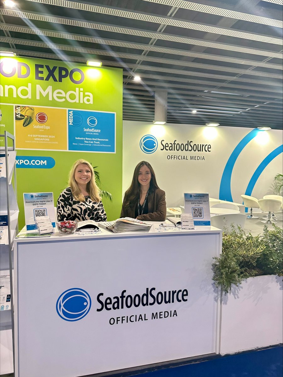 Welcome to day 3 of #SEG24! Visit SeafoodSource in the Galleria, GA400.
Not on-site with us? Be sure to subscribe to SeafoodSource News and stay updated on news from the show floor &gt;&gt; seafoodsource.com/events/seafood…
#seafoodsource #seafoodindustry #seafood