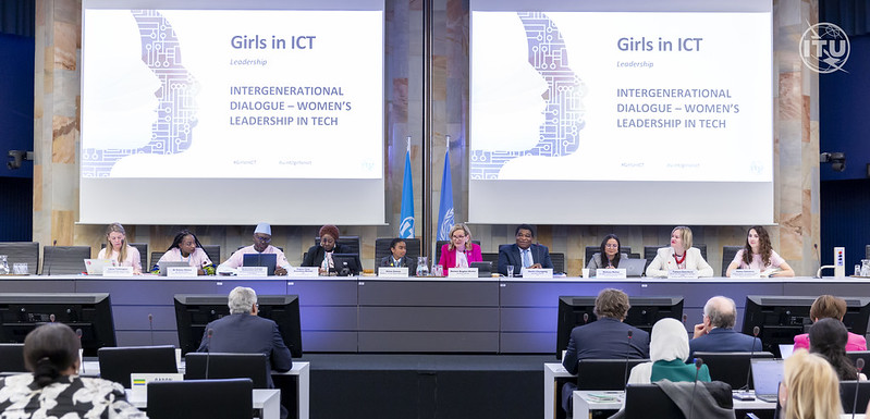 ITU's tweet photo. #GirlsInICT Day should not be a one day celebration, it should actually be a year-long celebration, until we don't have to talk about this issue any more and we have achieved equality ~@ITUSecGen https://t.co/XWVFcW0zhh