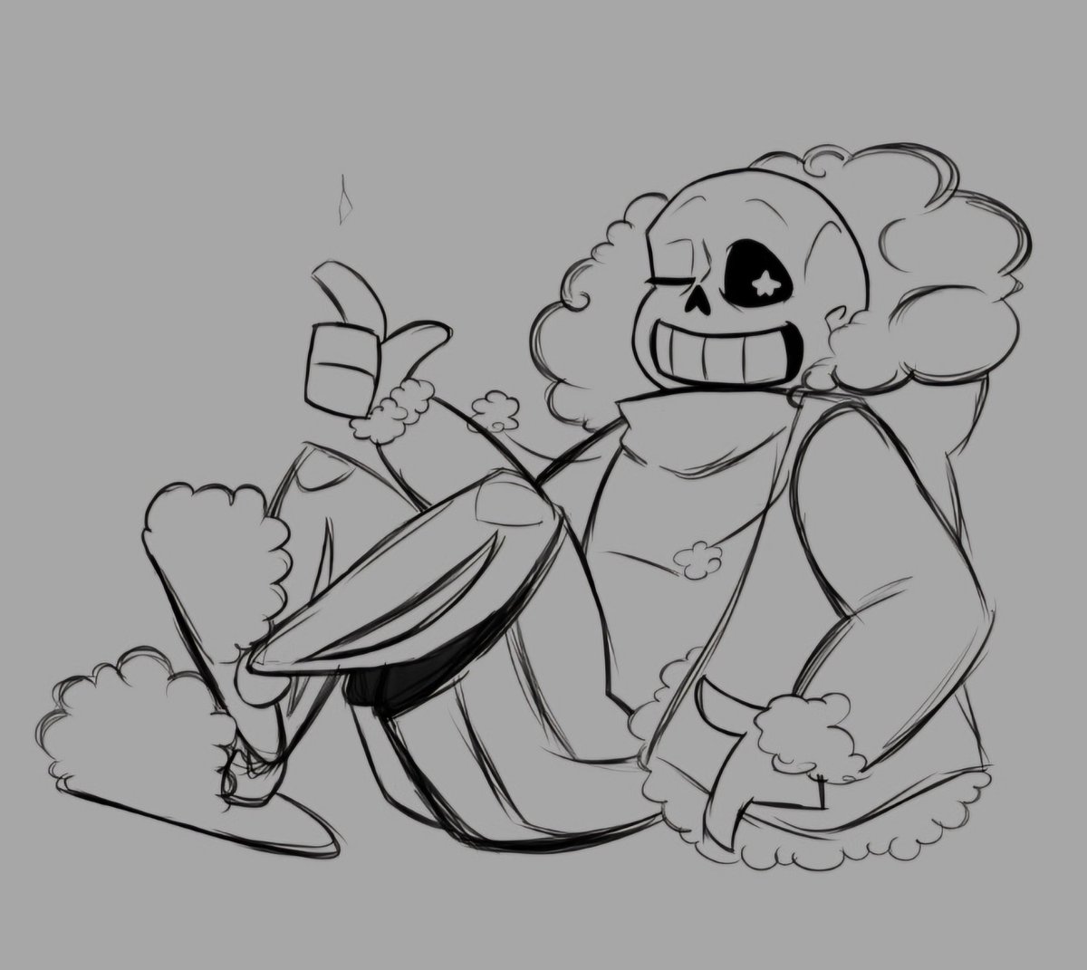 Day 4 Outertale Sans! This is one of my favorites 💛