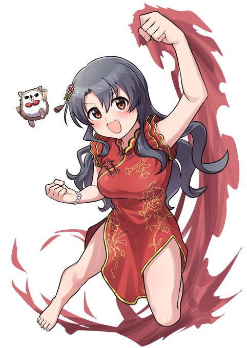 「china dress red dress」 illustration images(Latest)