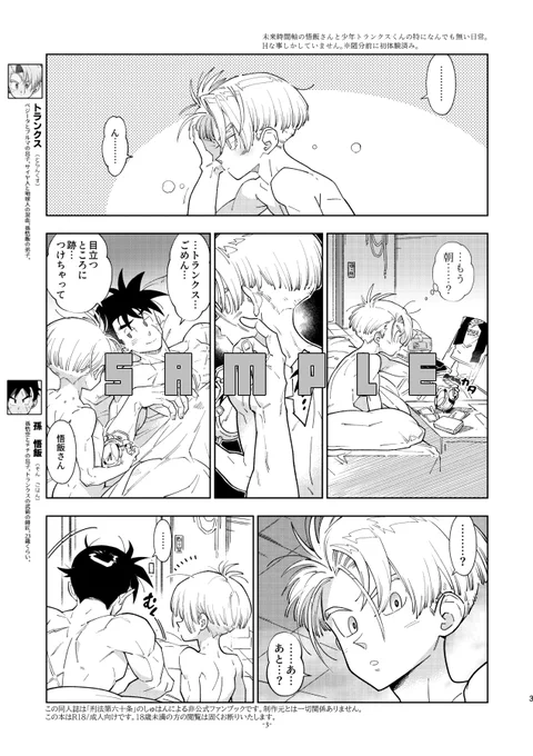 裸だけどギリギリ見えてない本文サンプルです
#飯トラ 