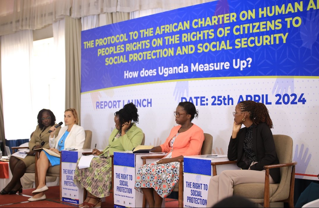 Isabella Kapkorwitz resident repp @IMFNews admits debt is a problem says if borrowing costs do not get lower. She underscores that IMF has pushed for social protection through social spending floors #SocialProtectionUG