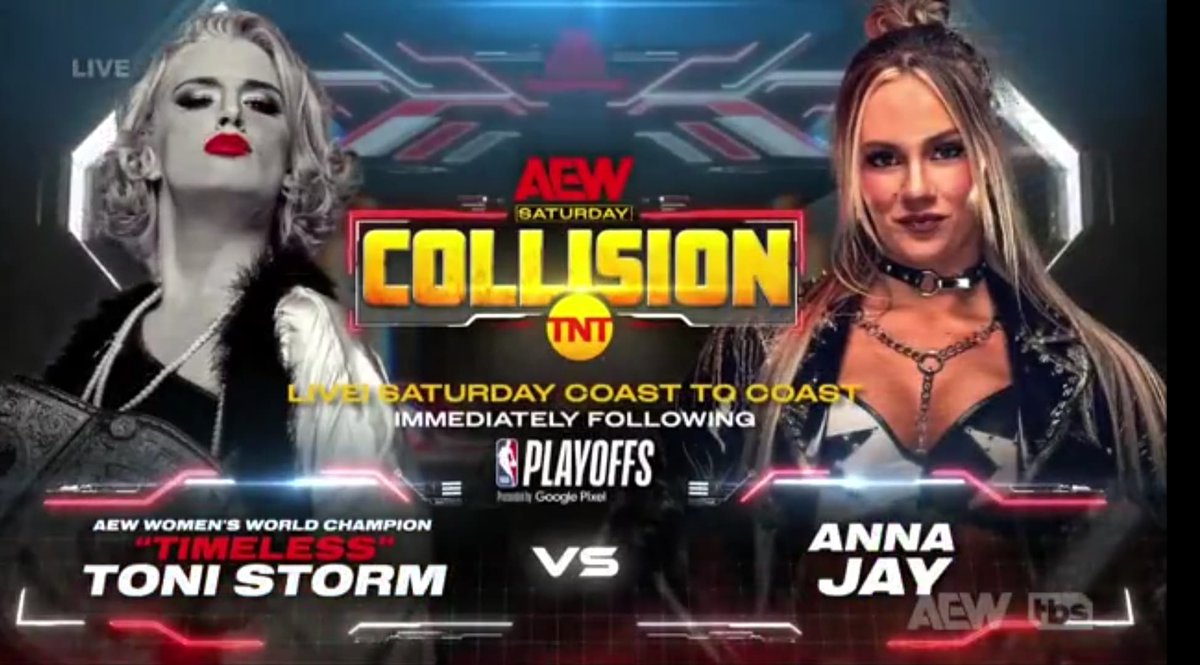 Anna had another match this week #allelitewrestling #aewwrestling #aew #aewdynamite #aewrampage #aewcollision #aewwomensworldchampion #tonirossall #tonistorm #nxtukwomenschampion #nxtuk #aewwomensinterimchampion #theoutcastsaew #queenslayer #annajayas #annajay