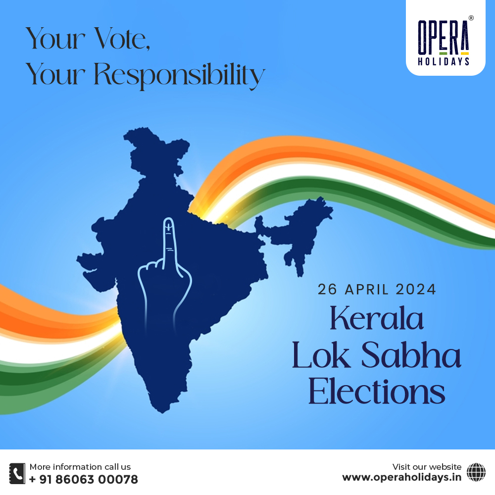 Your vote is your power! Use it wisely for the betterment of our country!
.
.
.
#KeralaElections2024 #VoteForChange #Votes
#KeralaLokSabhaElections2024 #LokSabhaElections2024 #LokSabhaElections #Elections2024 #Election #Registertovote #Votingrights #Votingmatters #OperaHolidays