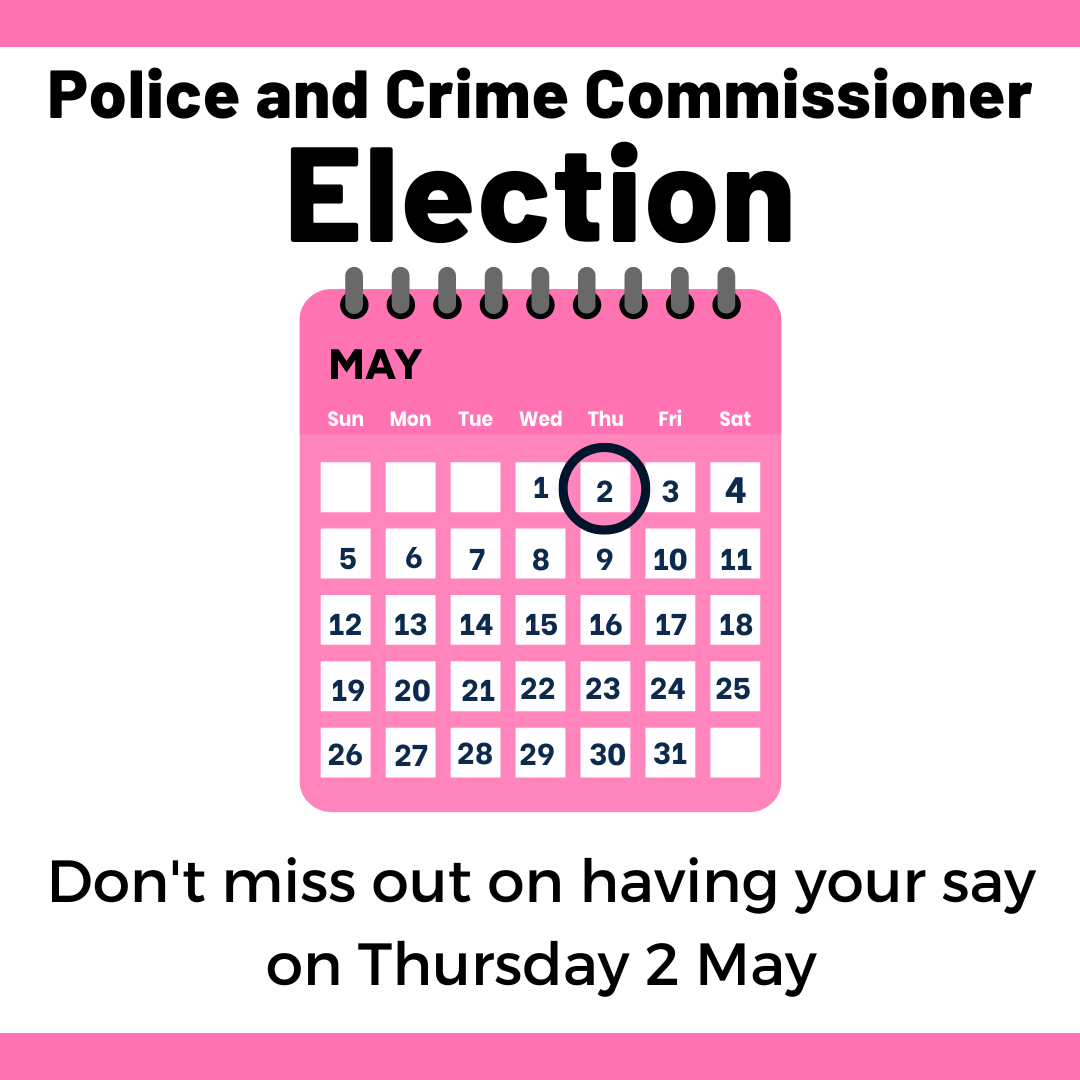 It's less than a week to go until the Police and Crime Commissioner Election. Find out all you need to know at whitehorsedc.gov.uk/PCCElection2024 If you applied to vote by post, but your voting pack hasn’t arrived - please email elections@southandvale.gov.uk to request a replacement.