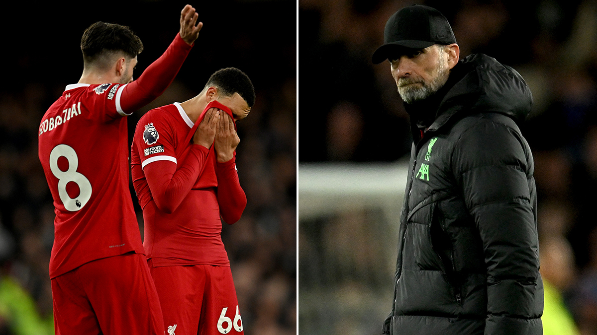 Liverpool's season has unravelled since Jurgen Klopp's exit announcement with their loss at Everton all but ending their Premier League hopes ❌ The Reds had been eyeing a unique quadruple, but are poised to instead finish with one trophy 🏆 mirror.co.uk/sport/football…