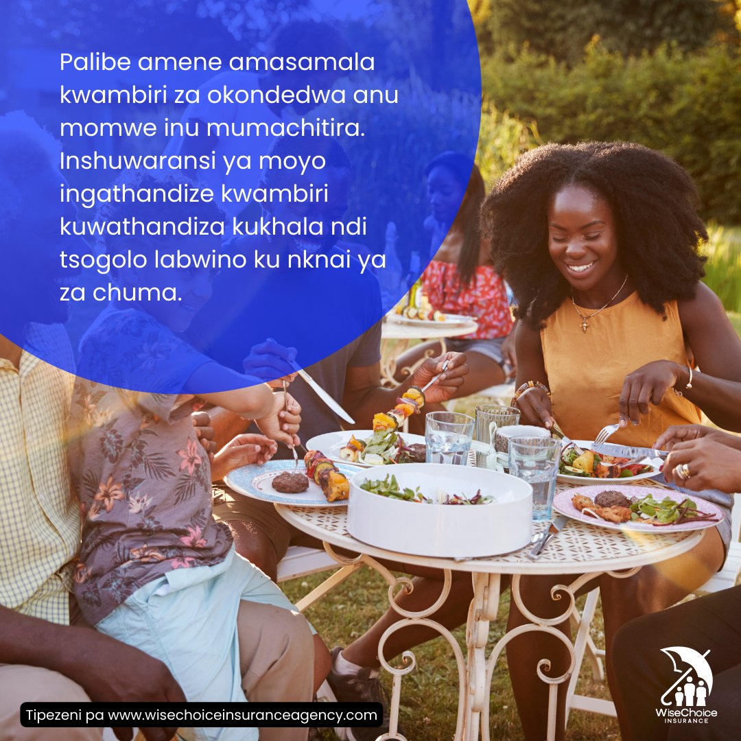 WiseChoiceIA's tweet photo. Palibe amene amasamala kwambiri za okondedwa anu momwe inu mumachitira.🛡️

#WiseChoiceInsuranceAgency #InshuwaransiYaMoyo #
.
Tipezeni pa https://t.co/F8ze34Wufp kapena pa whatsapp pa 0985214269 https://t.co/yQA6pW3Anf