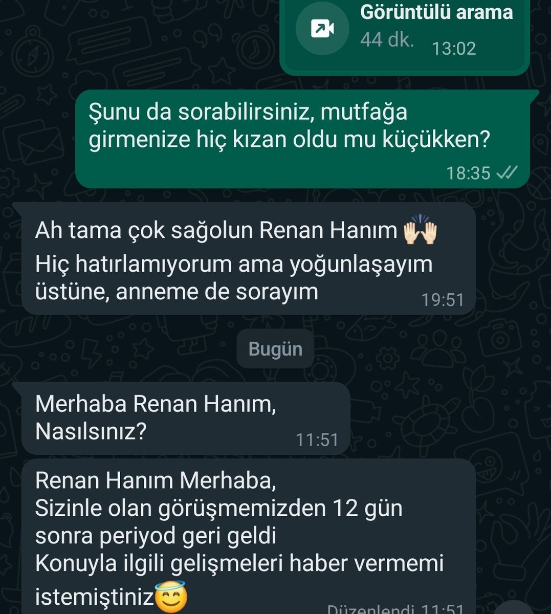 Tıbbın ulaşamadığı insan kalbine ulaşabilirsek böyle güzel sonuçlar alabiliyoruz. Kimse çaresiz değil. Hep böyle güzel haberler gelse keşke. Bu dünyaya geldim ve bir şeyler yaptım, birilerine çözüm oldum diye teselli oluyorum bu anlarda.. (İzinle paylaşılmıştır)