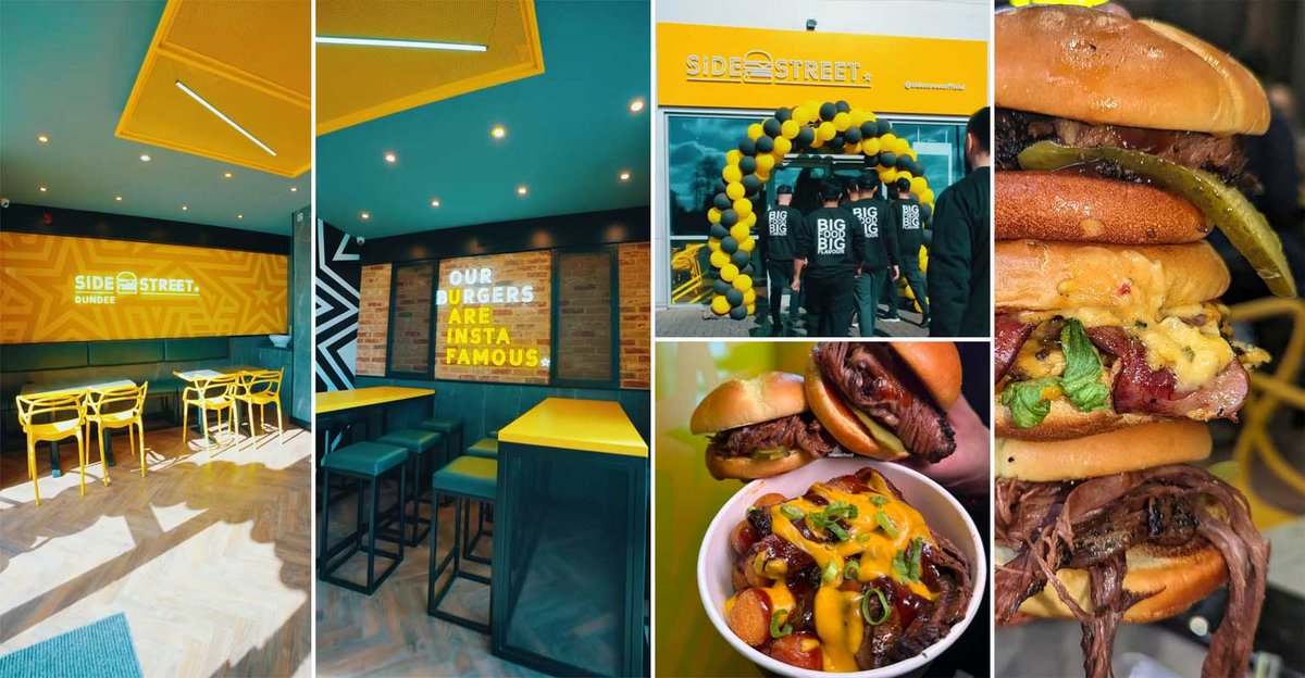 #GrandOpening of Side Street 2nd #Scotland #burger #restaurant in #Dundee 🍔 feedthelion.co.uk/side-street-of…

#HALAL #Food #burgers #restaurants #opening #openings #OpeningDay #launch #launched #LaunchingSoon #Foodies #Foodie #foodblogger #foodblog #FtLion