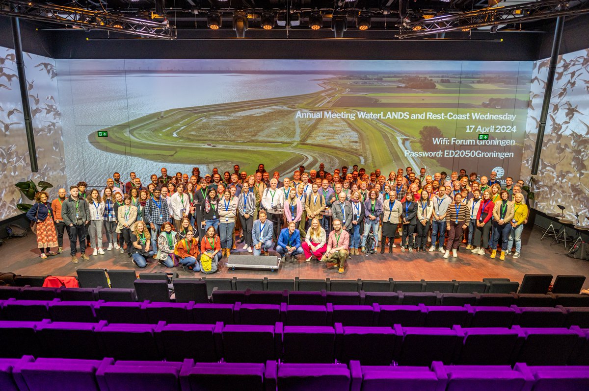 🌿Working together for a healthy @EemsDollard2050, last week we held a joint annual meeting of REST-COAST & @WaterLANDS_EU in Groningen🇳🇱. 🙌Big thanks to everyone who joined & to the organisers of this outstanding gathering @provgroningen! Read more here: bit.ly/3QGf5an