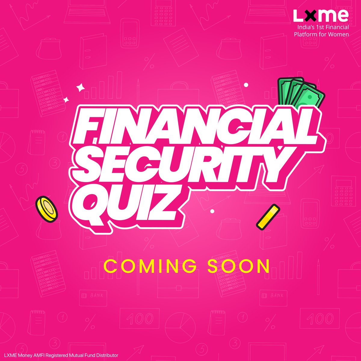 Ladies, are you ready to be financially secure? Let us know below and stay tuned💸

[Coming Soon, are you ready?, become financially secure]
#lxme #womenandmoney #womenandfinance #wheretoinvest #howtoinvest #quiz #financialquiz #games #contest #contestalert #rewards