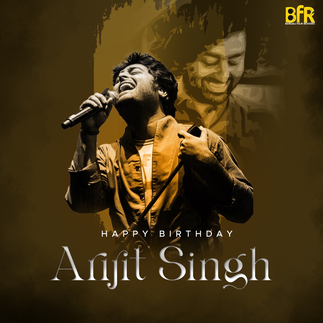 Cheers to the voice that captures every emotion perfectly! 
Happy birthday, @arijitsingh! 🎉
.
.
.
#HappybirthdayArijitsingh #bestsinger #arijitsinghsong #birthdaywish #Bfr