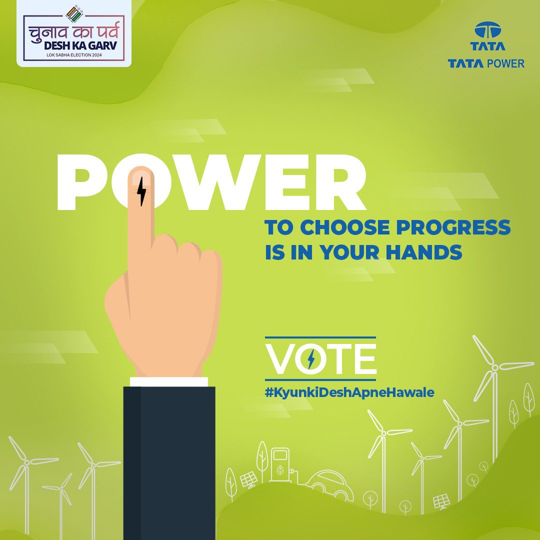 Your vote is your voice and your power. Don't let it go unheard. Let's stand together to make a difference and shape the future we want to see. Every vote counts! #DeshKaGarv #ChunavKaParv #Loksabha2024 #GeneralElection2024