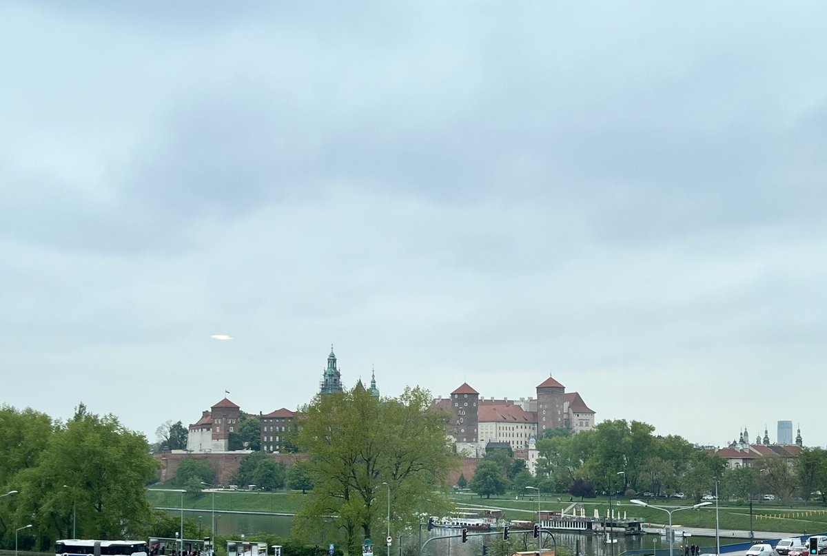 When you turn around in <a href="/ICEKrakow/">ICE Kraków Congress Centre</a> at #euroelso and you find this view.