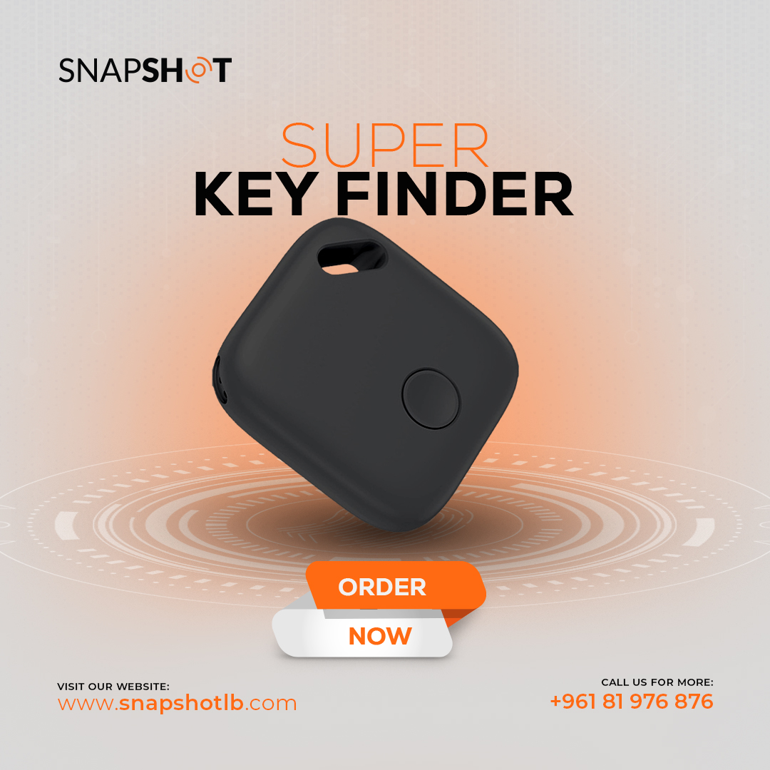 Never lose your keys again!
Our certified smart key finder keeps track of everything.

#superkeyfinder #lebanon #gps #gpstracker #antiloss #lebanon #snapshotlb #onlineshop #keyfinder