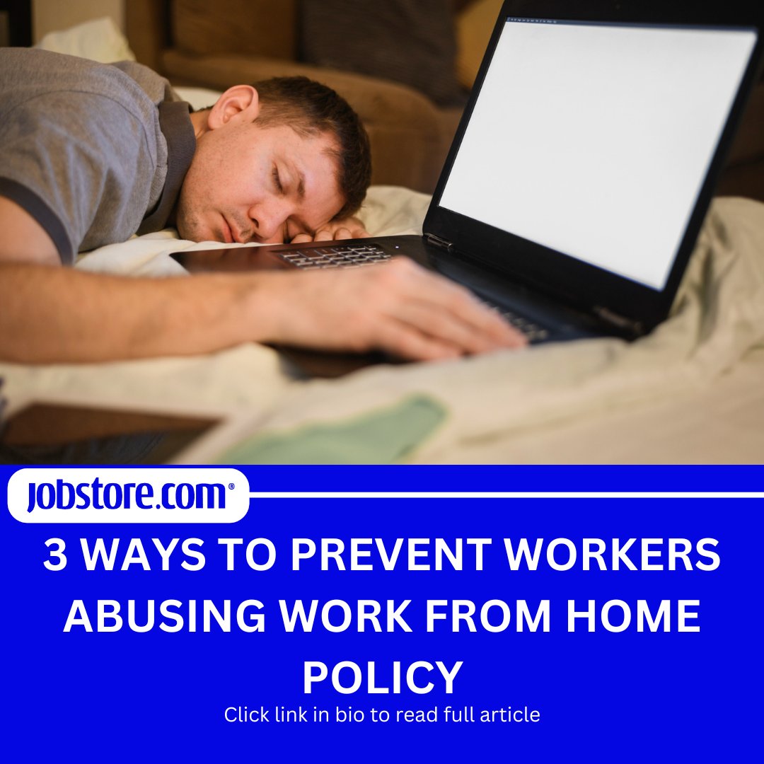 Employers Embrace the Future, but Are Some Workers Taking Advantage? Uncover the Surprising Truth Behind Remote Work! #RemoteWork #Productivity Read full article: rb.gy/2f4hbg #Abuse #HybridWork #WorkFromHome #Economy #News #HRTips #HRNews #IndustryNews