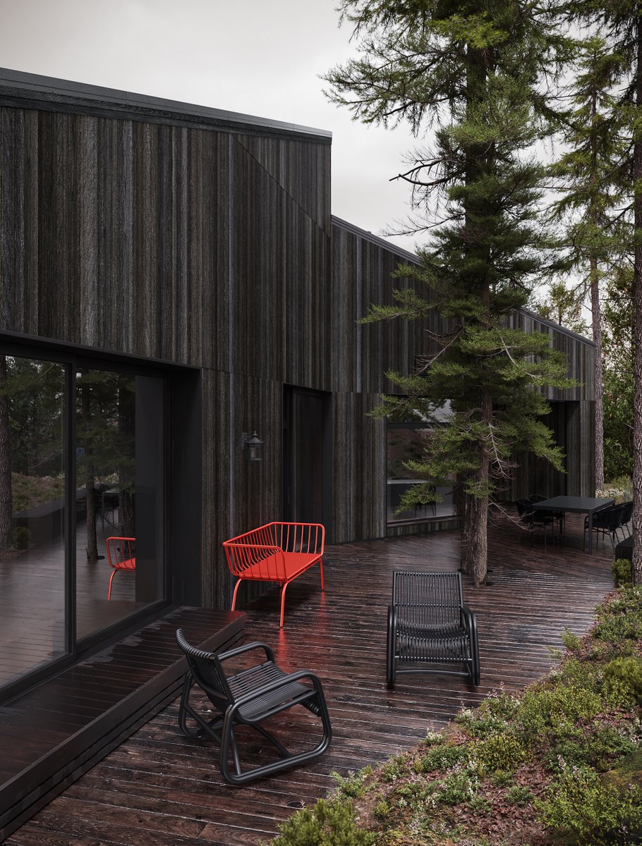 True_studio_viz's tweet photo. Embark on a journey where nature and architecture seamlessly unite
https://t.co/wvtoWZ5gBe
https://t.co/zknx0yXEUU
#rendering #coronarender #cgi  #cgtop #realestate #artofvisual #cgart #cgartist #foresthouse #house #forestview #trees #artwork #chaoscorona #3dvisual https://t.co/UWmbDi6sep