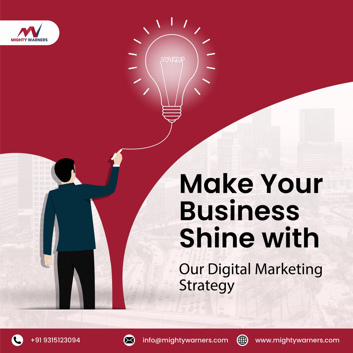 WarnersMighty's tweet photo. Mighty Warners is one of the best and most experienced digital marketing agencies. 
.
#mightywarner #socialmedia #digitalmarketing #digitalmarketingservice #business #design #webdesign #development #webdevelopment #brand #creative #onlinemarketing #onlinebusiness #onlinepromotion https://t.co/7JBAu8igiJ