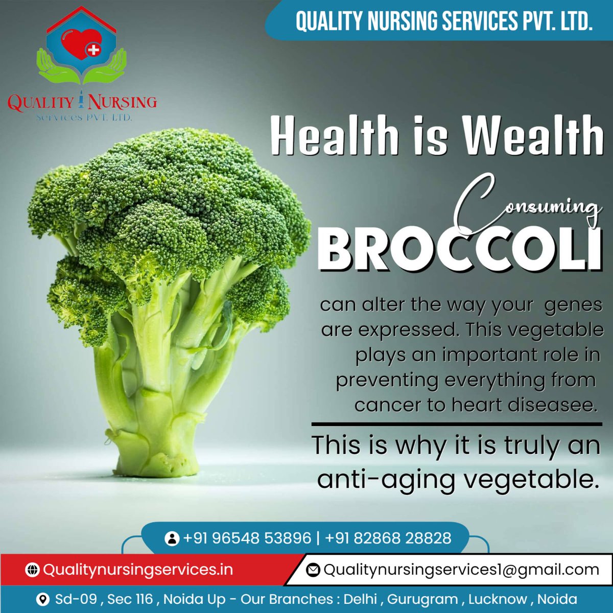 omkarsi03752971's tweet image. 🌟Investing in your health pays the best dividends! Embrace the power of broccoli and watch your well-being flourish. 💪💚 

828-6-828-828
qualityelderhomes@gmail.com
qualityelderhomes.com

#HealthIsWealth #BroccoliPower #QualityElderHome #SupportiveCare #Nursing