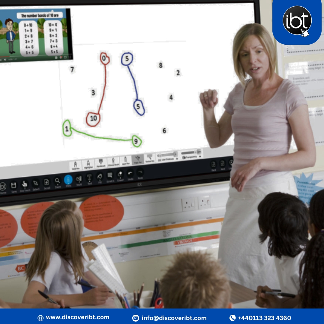 discoveribt's tweet image. Discover the IBT IWB Pro, where cutting-edge interactive display technology meets advanced educational tools. Equipped with annotation and lesson planning software, empowers teachers to engage students dynamically. #IBT #InteractiveTechnology #IWBPro #EducationTechnology