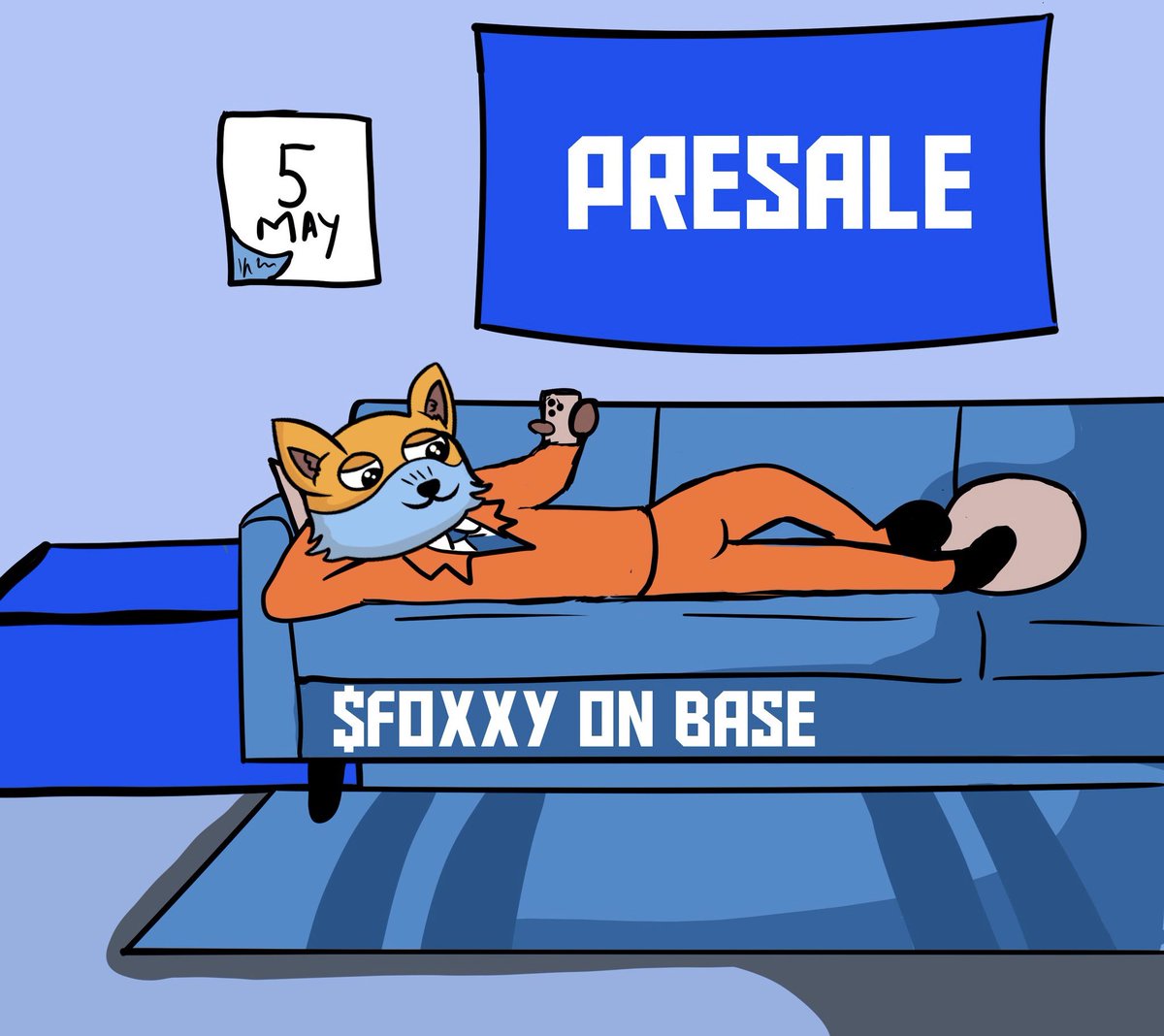 $500 • Worth $FOXXY Token (50k) 10 Days • ➖RT & Follow : @FoxxyOnBase 🦊 _________________________________ Presale starts 5th May Live on Uniswap on May 9th Listing price around 0.01 🚀 Winner paid in 50000 $FOXXY Tokens (Around $500)