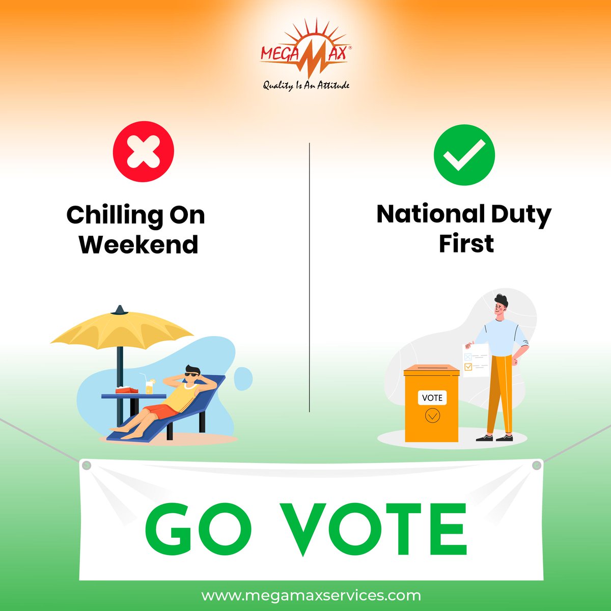 MegamaxServices's tweet photo. Make this Friday count for the nation's growth.
https://t.co/tMlGkNNJ2p
#nationalresponsibility #vote #nationsgrowth #voting #politics #elections #megamaxservices #itservices #cloudtech #itprivacy #itinfra #itsolutions #development https://t.co/uIWEiPqxhb