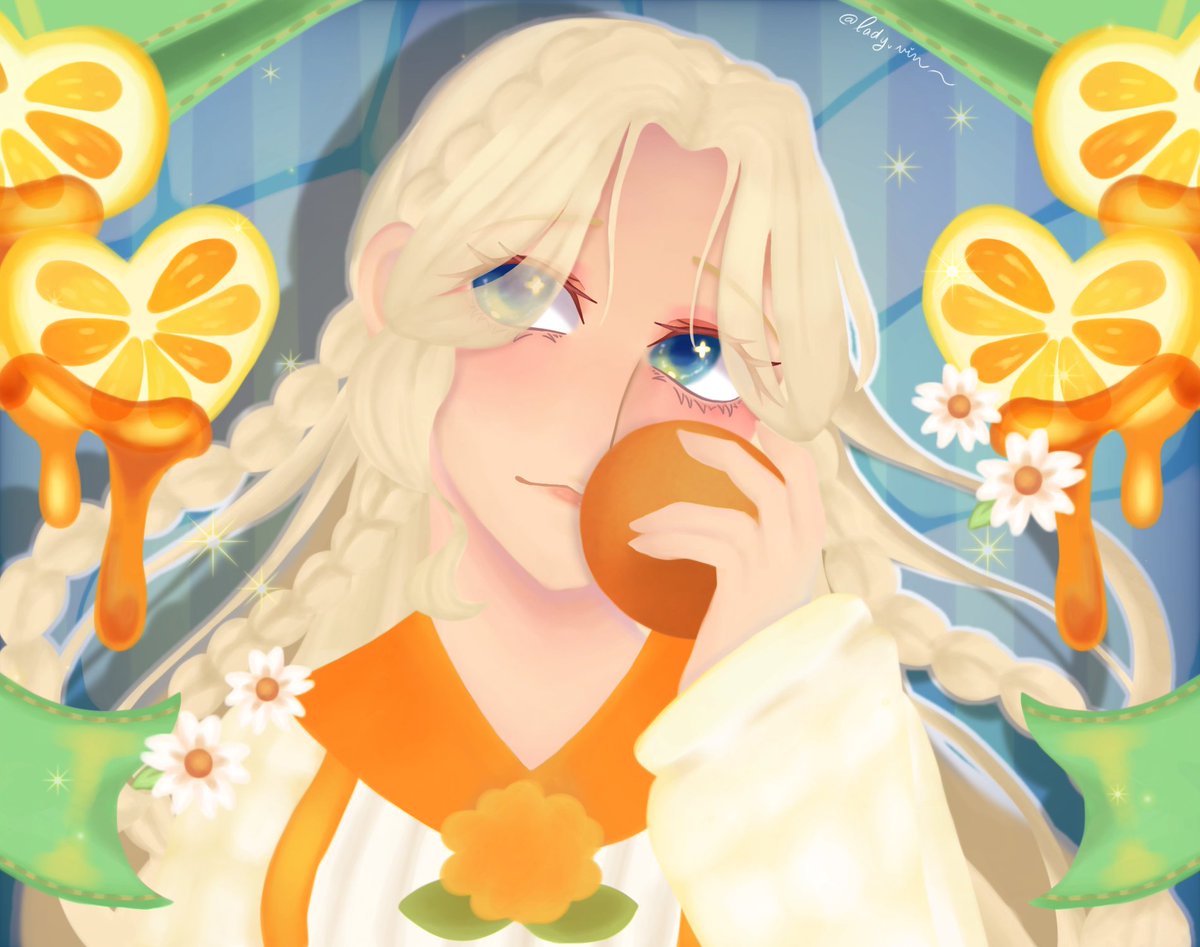 🍯

#ibisPaintX #honey #lemon #Orange #lineplay #fanart #digitalart #art