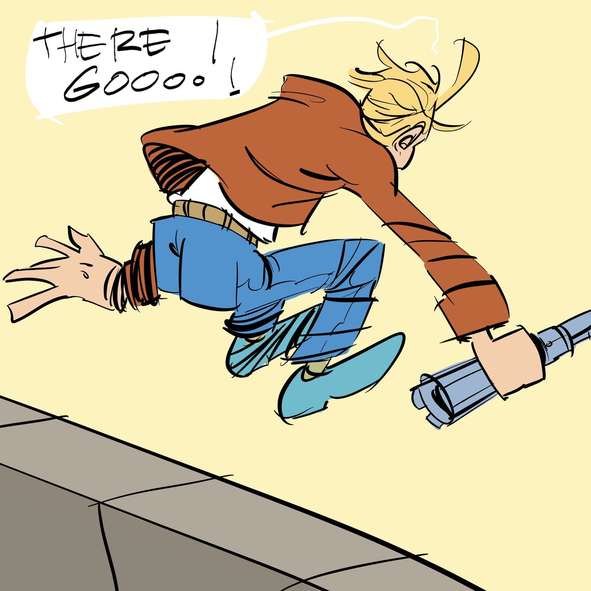 inzalix's tweet photo. Jump
#jump #thereigo #art #ink #comic #comics #illustration #drawing #digitalart #character #characters #characterdesign #cartoon https://t.co/nxRQLSvxhb