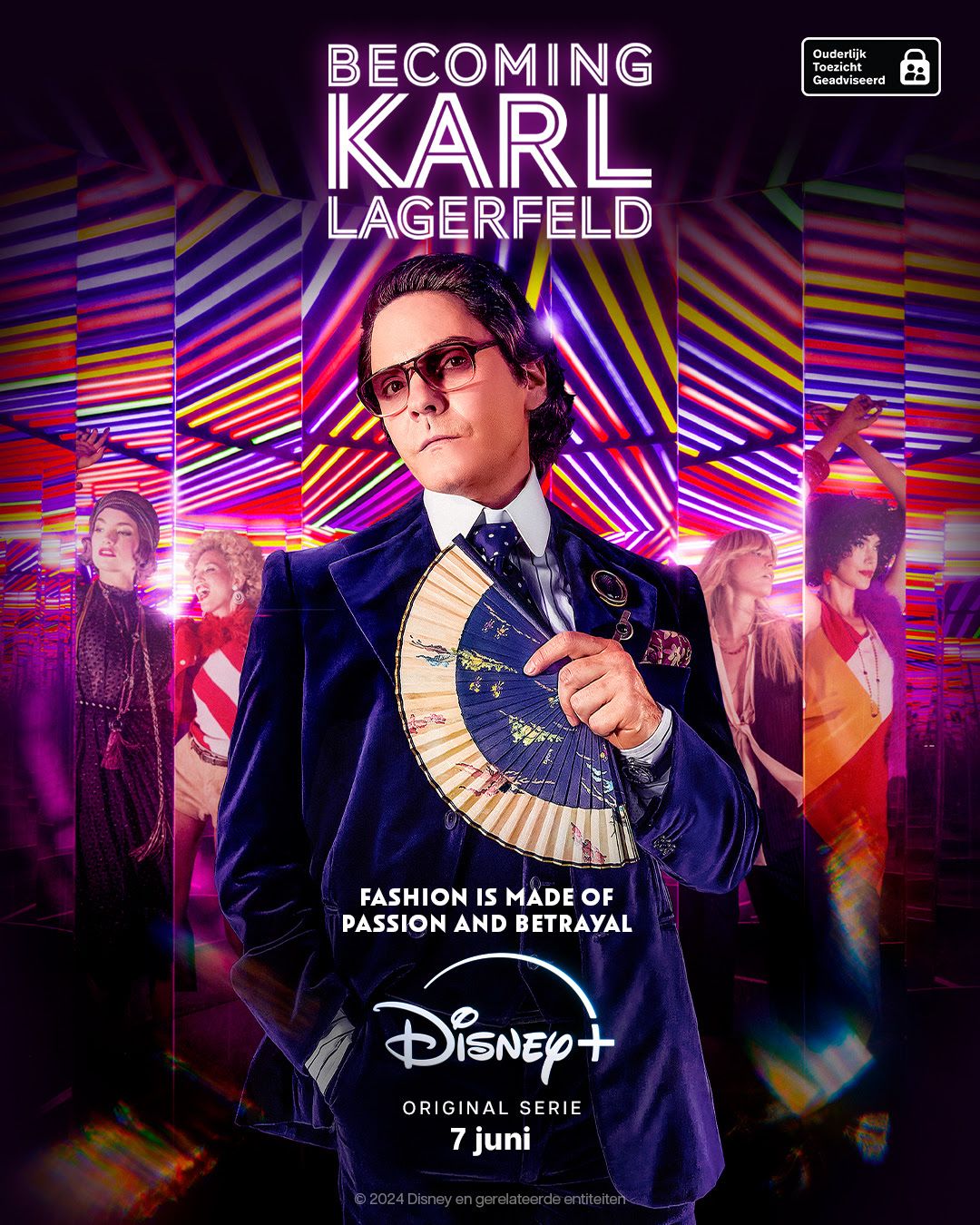 Becoming Karl Lagerfeld met Daniel Brühl komt vanaf 7 juni 2024 naar Disney Plus België