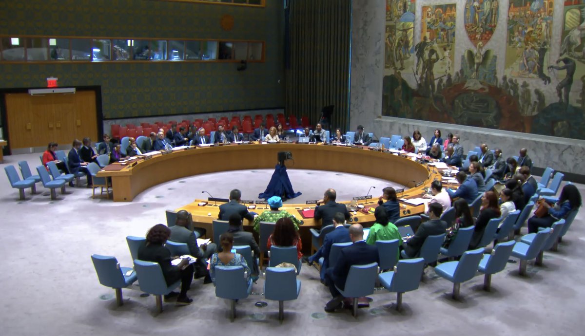 Yesterday, I briefed the Security Council on the situation in the Great Lakes region and stressed the urgency of increasing our efforts at de-escalation and decreasing tensions so as to avoid regional conflagration. press.un.org/en/2024/sc1567…