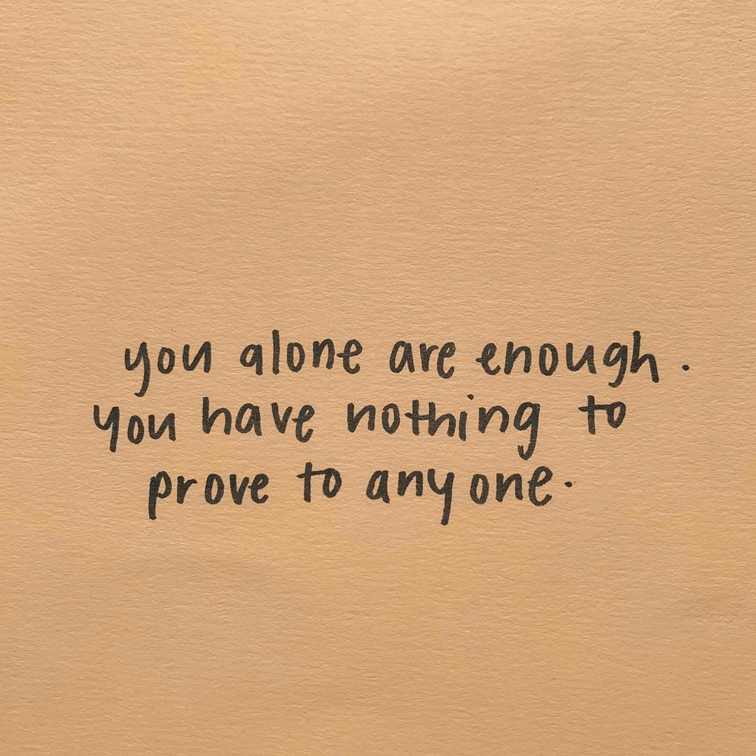 You alone are enough. You have nothing to prove to anyone 😍

#mentalhealthmatters #mentalhealthrecovery #mentalhealthwellness #mentalhealthsupport #mentalhealthisimportant #mentalhealthtips #mentalhealthmonday #positivity #selfawareness #mentalhealthquotes #mentalhealthblog