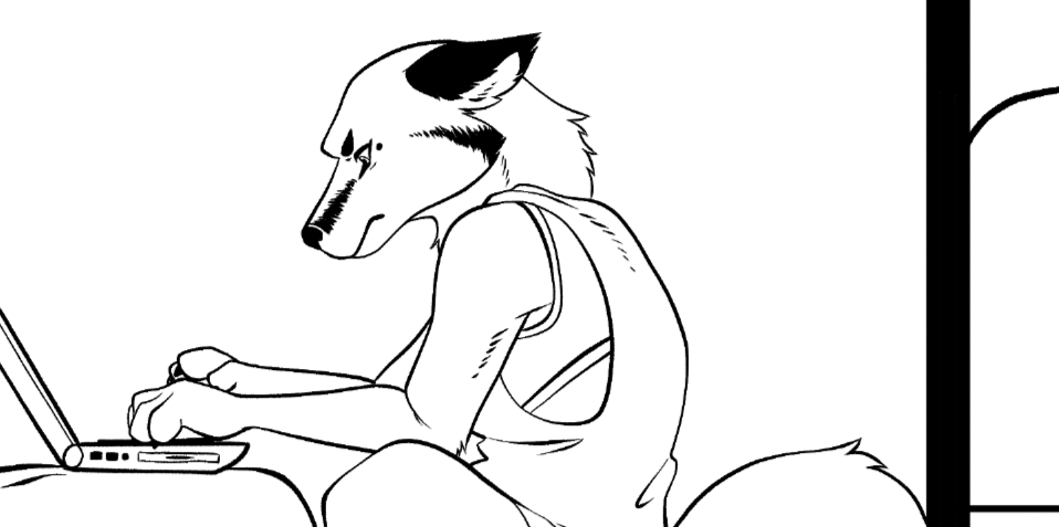rainpheeart's tweet photo. some shots i like from a furry noir murder mystery comic i'm working on for uni. it's not done yet but it will be soon https://t.co/2ccaQStqC5