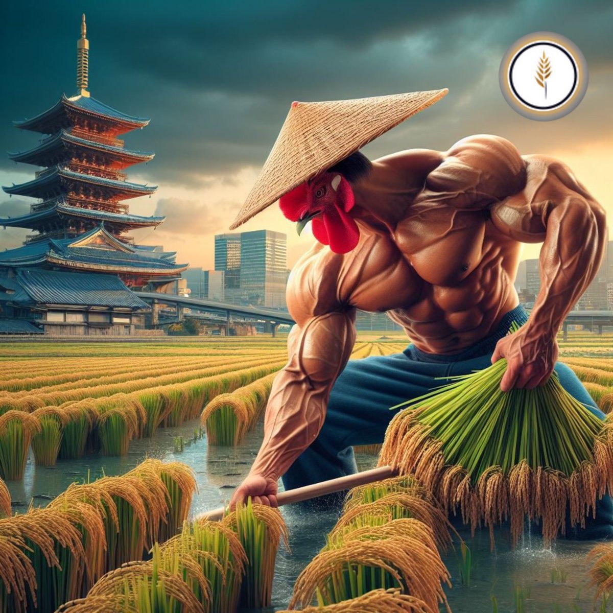 HabibiMasta's tweet photo. Roosters love rice! I keep on farming.. 
What about you? Pls don’t miss this technology. Soon will be much more expensive to get into this farm. 
One can earn over 175% APR atm on $RICE LP farm. But wait there is much more!!! What are FIELDS? Revolutionize token distribution with ease. Create a FIELD, stake ETH, and launch your project. With 90% of staked ETH returned and 10% burned for liquidity, we're setting new DeFi standards. $RICE paved the way; FIELDS expands the horizon. Dive into the future of DeFi at https://t.co/XpVM4v7pb6. #erc20 #blockchain #Ethereum #DeFi #LBP #newtoken #launch #presale #RICE