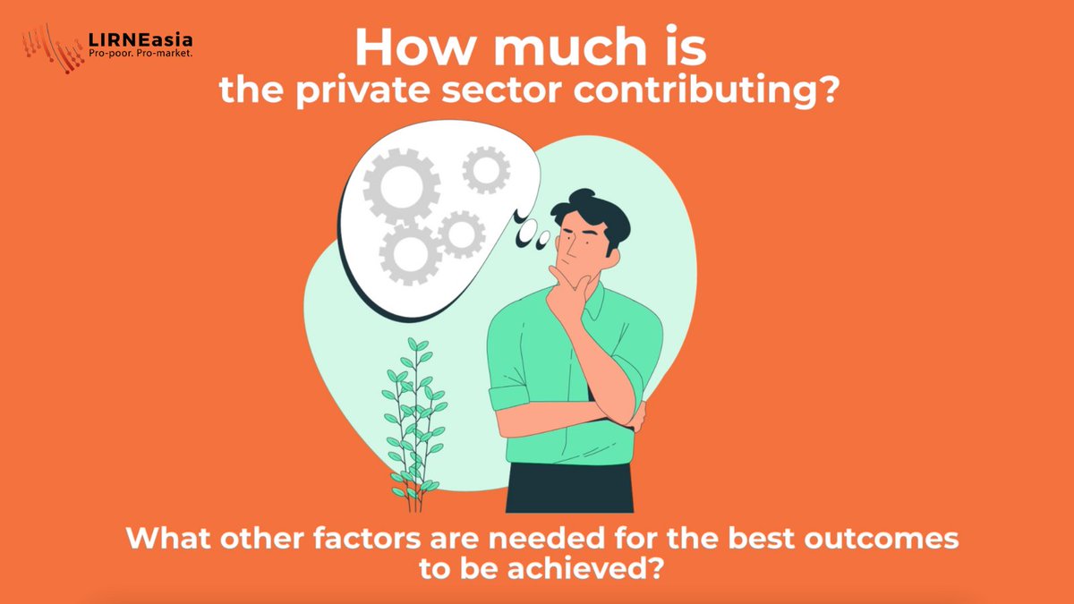 LIRNEasia's tweet photo. In the era of #datadriven solutions, have you ever wondered: just how much does the private sector contribute to Sustainable Development Goals🌿?
#CorporateSocialResponsibility #SDGs #CEPEI #LIRNEasia #SriLanka #LKA #SocialImpact #PrivatePublicCollaboration #ClimateActionNow https://t.co/vU1E2maPE0