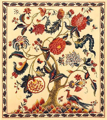 Dutch Chintz - Tree of Life Panel

#textiles