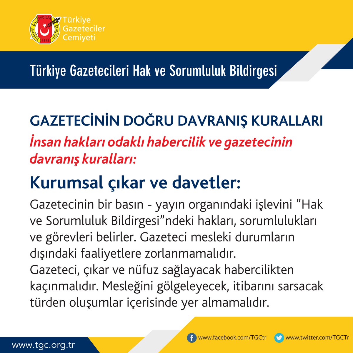 Türkiye Gazetecileri Hak ve Sorumluluk Bildirgesi tgc.org.tr/bildirgeler/t%…