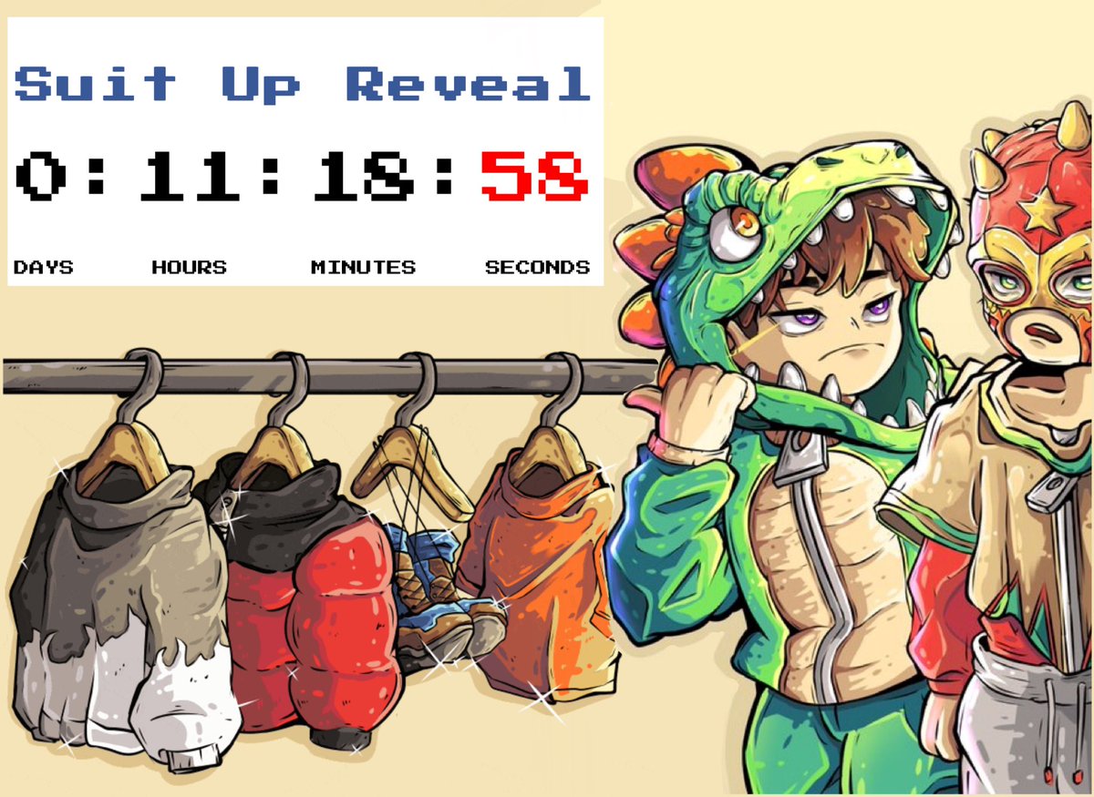 CerealGuyDan's tweet photo. A little sooner than expected! Fill your bags with @suit_up_sol now and be ready for a reveal to remember! https://t.co/vatwIoF4t8