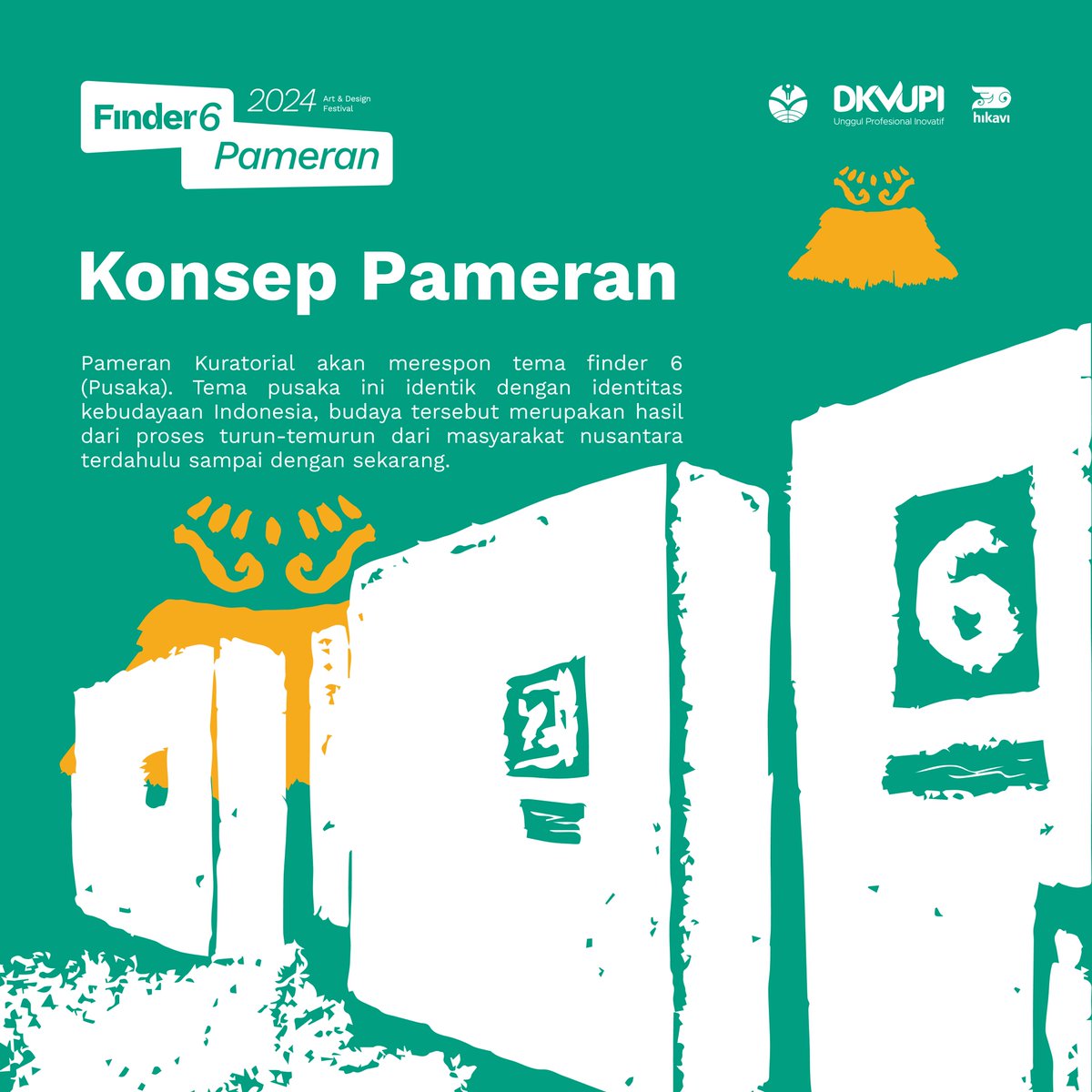 finder_dkv's tweet photo. Tabik Tuan dan Puan!

Pameran ini terbuka untuk umum siapapun yang ingin berkreasi dipersilahkan untuk turut mengirim submisi. Submisi akan dibuka esok hari dengan kurator yang menarik untuk tuan dan puan ikuti! https://t.co/psGeeR8Cjh