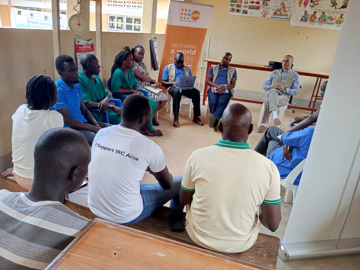 dan_alemu's tweet photo. "Death of a mother is death of a clan" Simon, Health Officer in Terego District.
Insightful 2 days in #WestNile region to disseminate @UNFPAUganda
2024 Workplans & assess progress. Humbled 2 see committment to #SRHR & refugee integration in #Imvepi settlement. Tnx 2 all partners https://t.co/wBDS9eY4hx