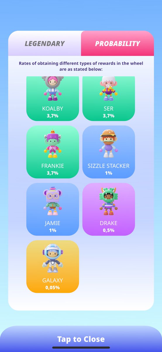 Putain j’ai pas eu le temps d’avoir le premier légendaire $BUBBLE …

J’ai hâte de test cette maj quand même