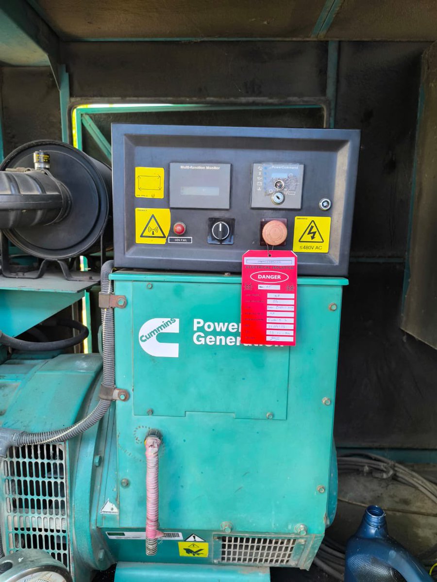 #SYN This week the team at Cambay have executed the job of electrical safety panels installation namely Change over and Neutral Ground Resistor (NGR) panel. This was done as per DGMS compliances.