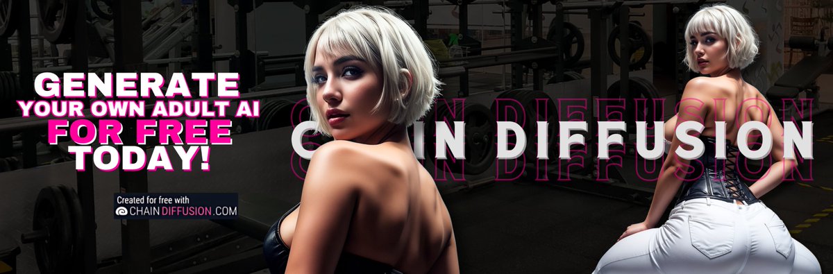 💋🔥 MAKE YOUR OWN AI BABES FOR FREE WITH CHAIN DIFFUSION 🔥💋 - link in bio

#ai #fantasyart #fantasygirl #hot #hotgirlsonig #imagecreator #asianbeauty #europeangirl #japanesegirl #cutebabygirl #bblu #aiart
