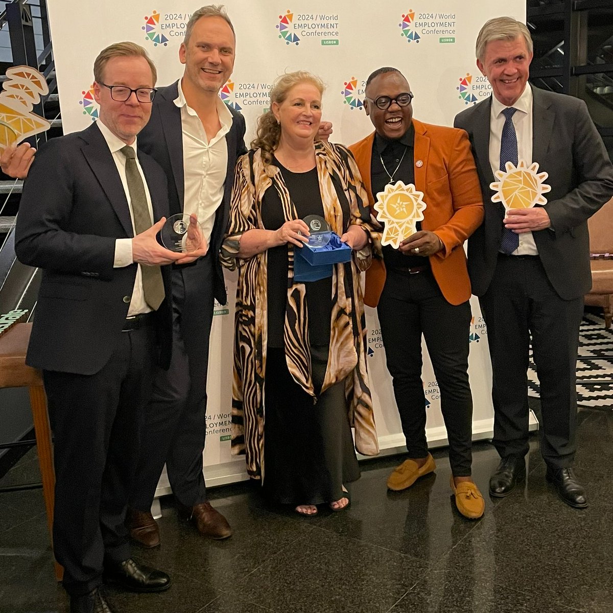 #WEC2024Lisbon We have our #WECAwards2024 winners! 👏@Kompetens_ftgs @RCSA_official @APSOZA and Engma for your outstanding achievements and your contribution to #HRservices industry excellence!