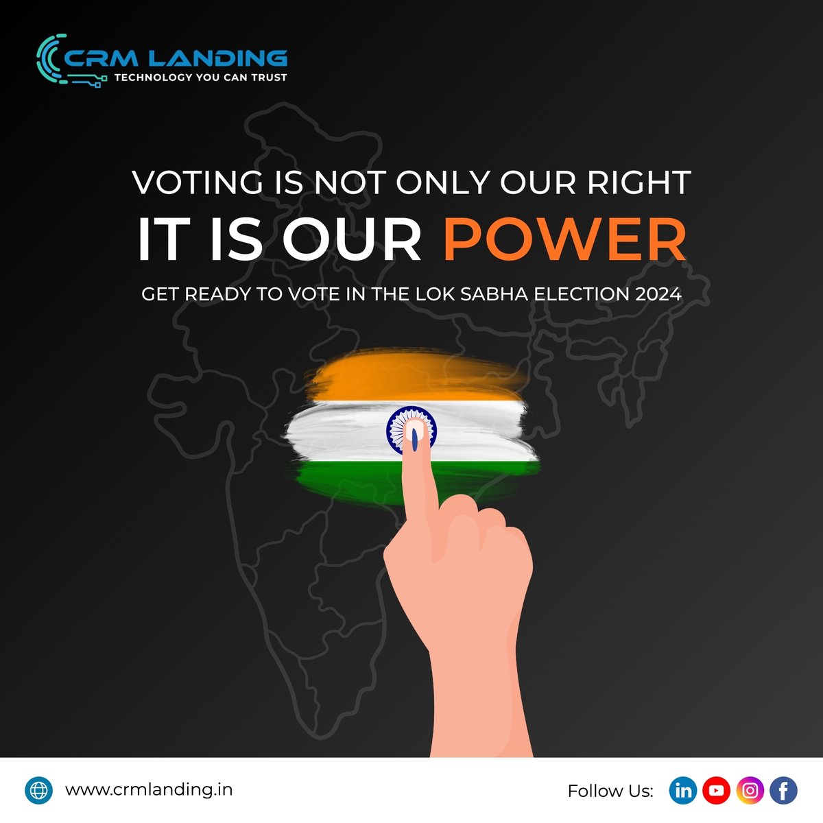 Empowering voices, shaping the nation's narrative. Let your vote be the change.

#LokSabhaElections2024 #YourVoteMatters #NationBuilding #PowerToThePeople 🗳️🇮🇳